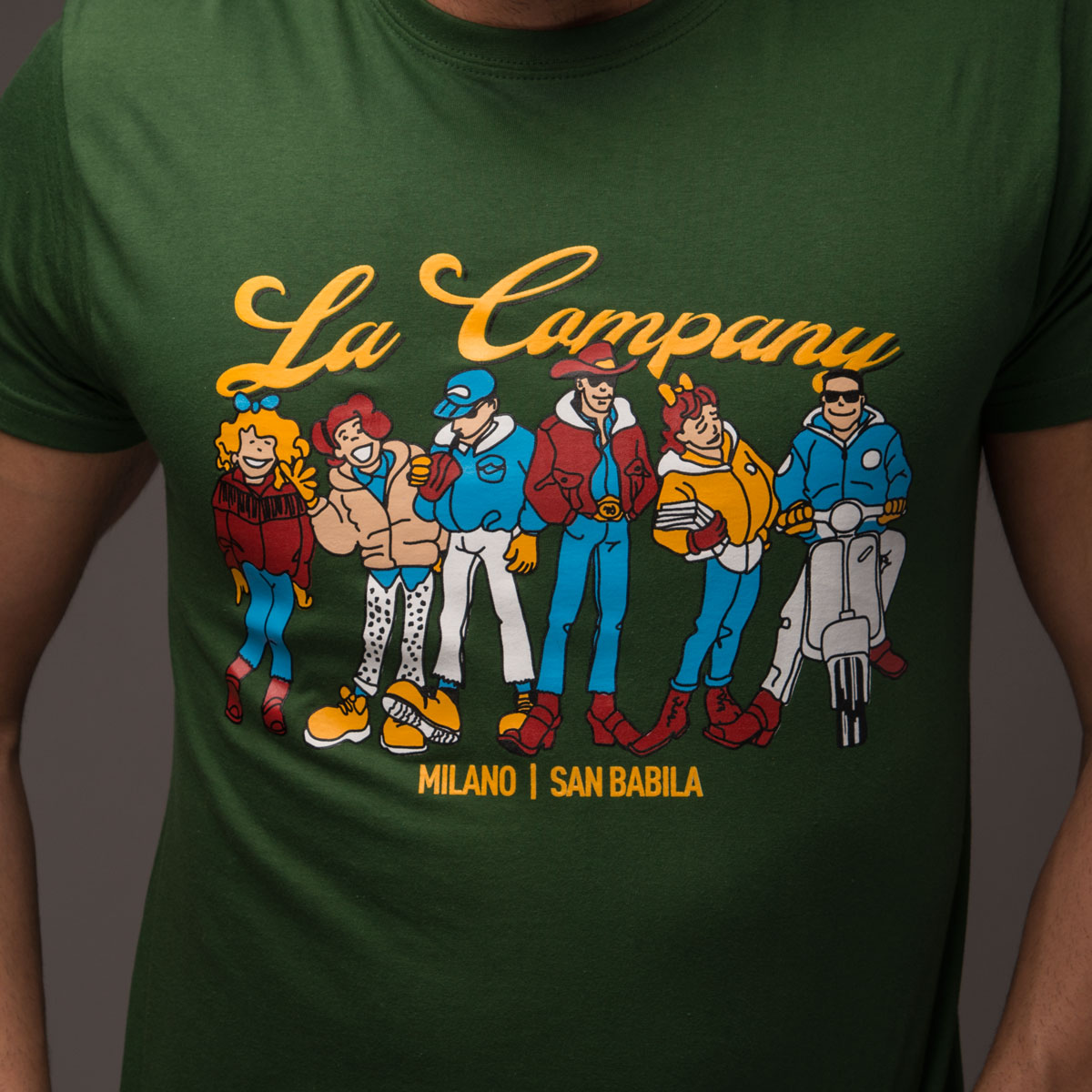 T-Shirt Cumpa verde - immagine 2