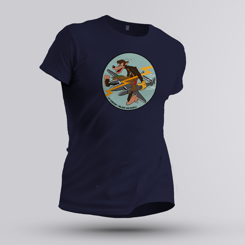 Maglietta 474th Fighter Group blu